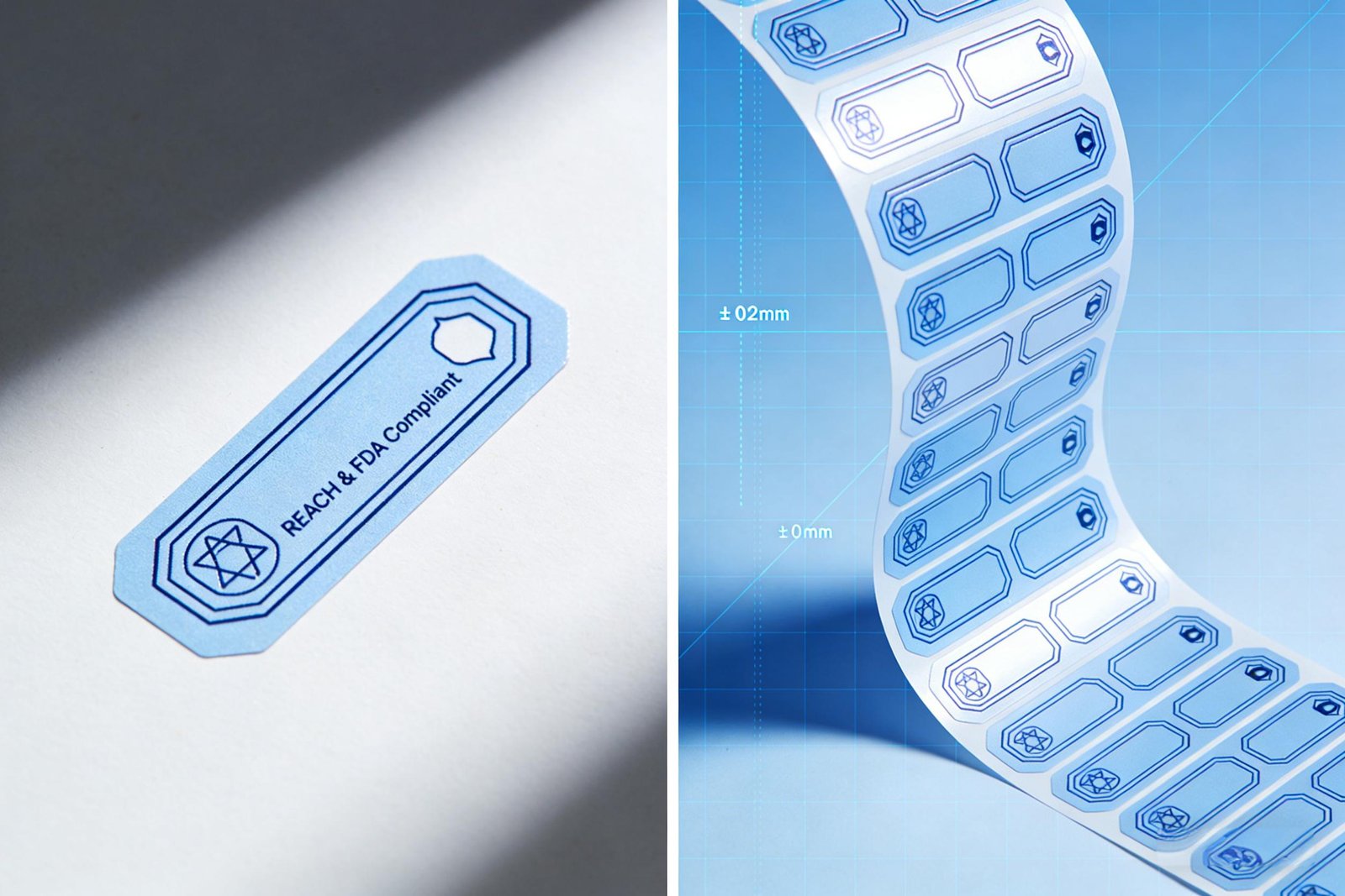 Custom sticker manufacturers die-cut vs kiss-cut comparison