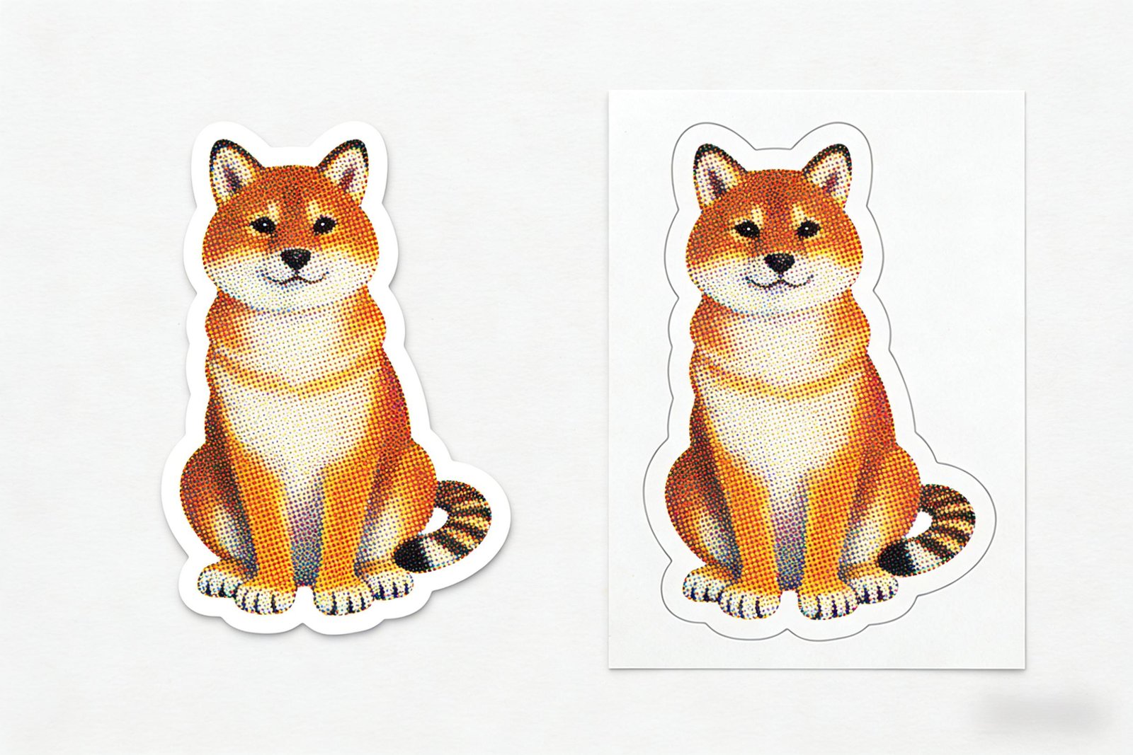 Detailed technical comparison of Die-Cut vs. Kiss-Cut Labels