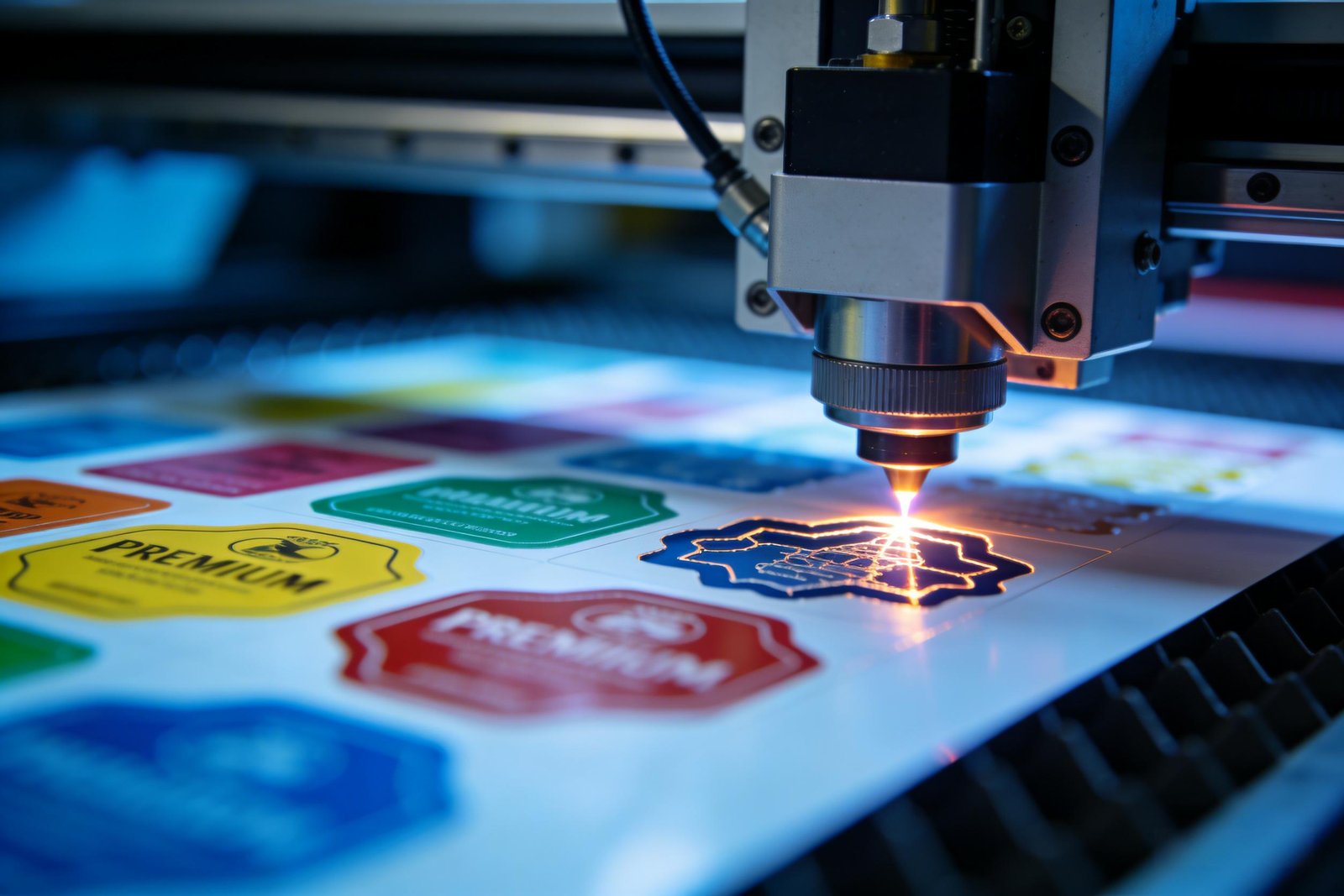 Detailed technical comparison of Die-Cut vs. Kiss-Cut Labels