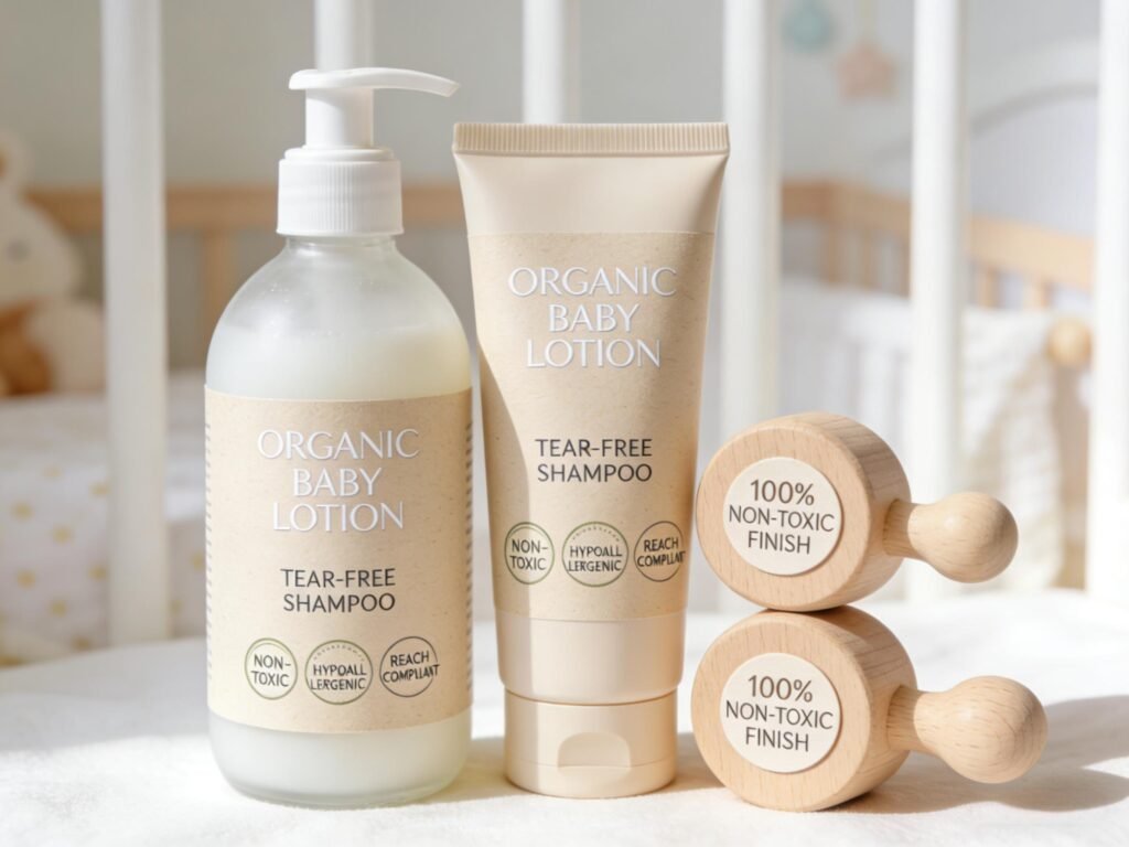 BPA-free thermal labels for Baby & Personal Care