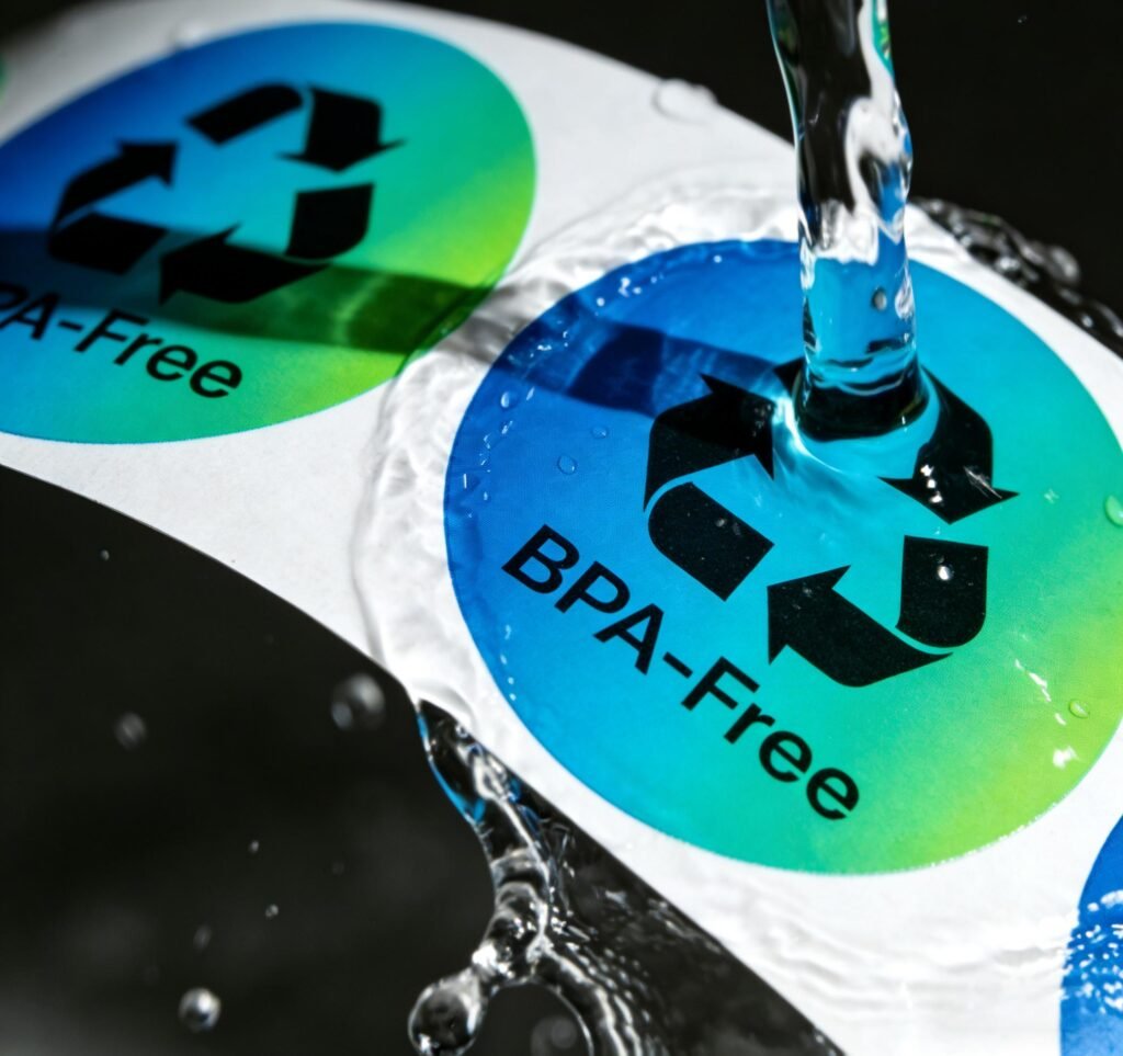 Wholesale B2B BPA-Free Labels for sustainable industrial packaging solutions.